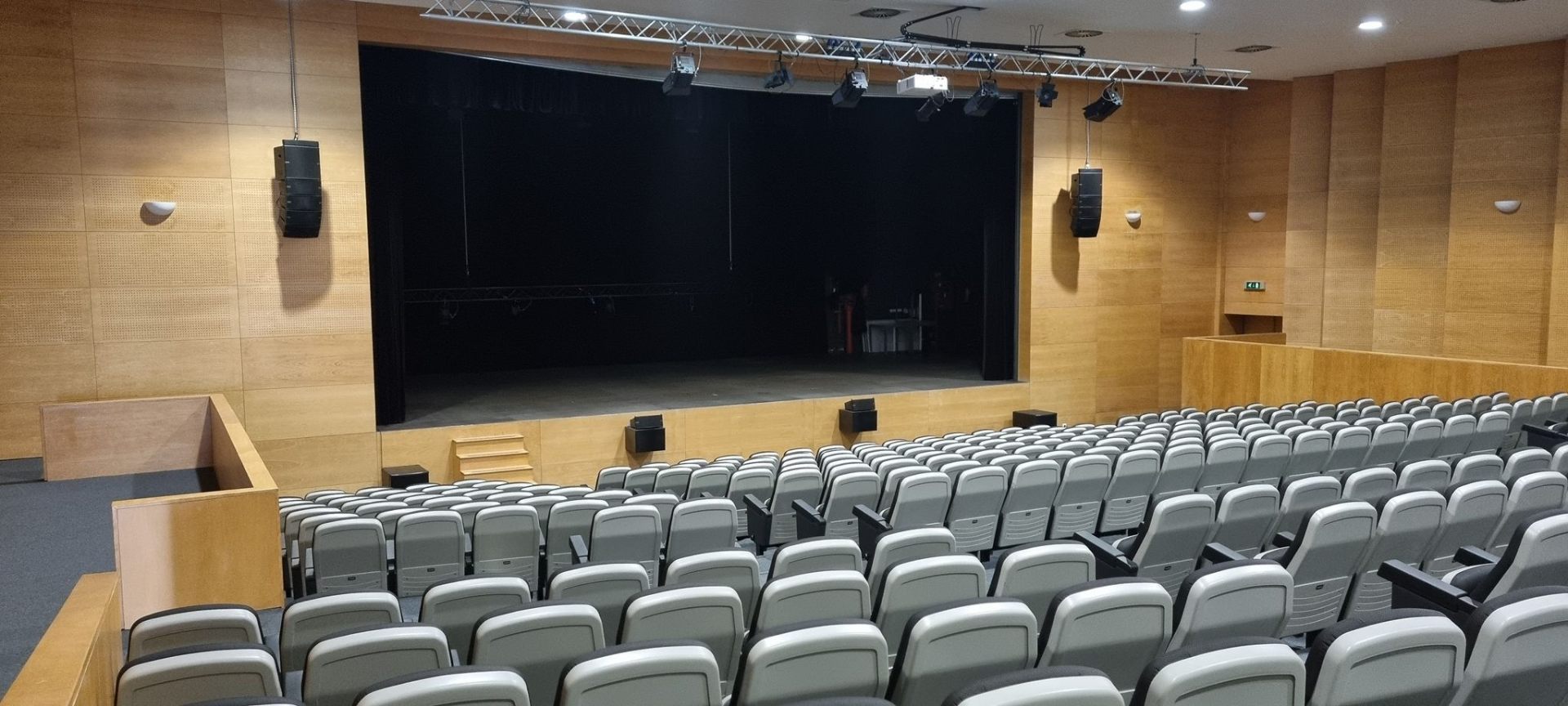 Auditório principal do Fórum Cultural de Alcochete